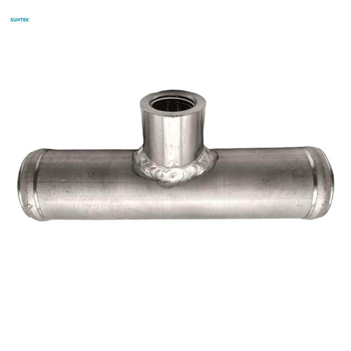 2x150mm 1-3/8" inch 35mm Inline Temp Sensor Hose With 3/8" NPT Sensor Hole