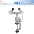 Aluminum Table Bench Top Vise Vice Universal Swivel Clamp 360° Rotating Electric Drill Stand Fixture Multifunctional Bracket Rot. 
