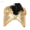 Indian Sultan Turban Hats Pleated Indian Cap Arab Headwear Sultan Hat for Fancy Dress. 
