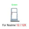 Realme 12/12x Sim Tray Micro SD Card Slot with Sim Ejector Pin Replacement Part.