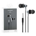 Maimi H35 in ear 3.5mm high-definition sound quality with microphone line control standing weight and bass noise reduction Dolby earphones. 