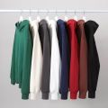 16.9oz 480gsm Heavy Weight Cotton Plus Velvet Hooded Sweater Men Thickened Tight Polar Fleece Pullover Hoodie Women Sweatshirt. 