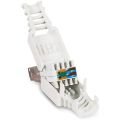 10 x Network Connectors Tool-Free RJ45 CAT6 LAN UTP Cable Plug.