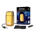 Kemei Tx1 Rechargeable Full Metal Electric Shaver For Men Hair Beard Electric Razor Bald Head Shaving Machine Finishing Fades.