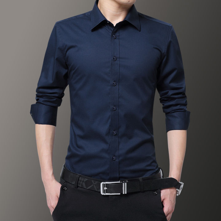 Men's%20Stylish%20&%20Fashionable%20Trendy%20Good%20Looking%20Long%20Sleeve%20Formal%20Shirt%20-%20Image%204
