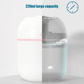 3 in 1 Multifunction USB Two Gear Air Humidifiers Diffusers 220ml Mini Ultrasonic Household Bedroom Office Mist Maker Sprayer. 