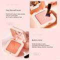 Blush 4 Colors Waterproof Girls Novice Natural Ruddy Blush Eyeshadow with Brush Makeup Set Rouge Make Up Palette Korean Cosmetic.