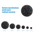 10/20/50Pc Aquarium Filter Media Bio Balls Portable Wet Dry Cotton For Air Pump Canister Clear Water Biological Ball Accessories. 