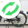 2Pcs Bike Wheel Reflectors Spoke Reflectors for Riding Mountain Bike. 