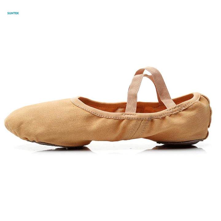 Canvas%20Ballet%20Slipper%20Split-Sole%20Shoes%20Fitness%20Gymnastics%20Flats%20Tan_34%20-%20Image%209