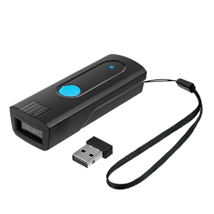 Mini Pocket Barcode Scanner Wireless Bluetooth Instant Upload | Daraz ...