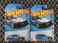 Hot Wheels (Mainline) Honda Civic Custom Blue, Scale - 1:64.