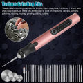 38pcs Electric Engraving Pen With Drill Bits 3 Levels Adjustable Speed USB Charging Wireless Engraver Engraving Tool.
