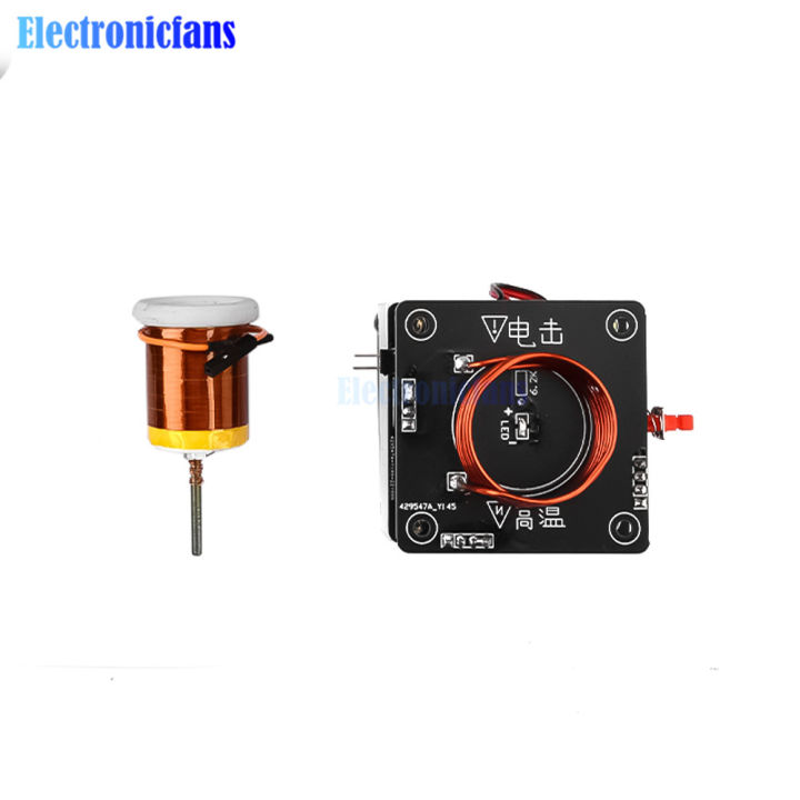 Dc%2036v-48v%20Tesla%20Coil%20Hfsstc%20Electronic%20Candle%20Plasma%2040v%20High%20Voltage%20Pulse%20Arc%20Generator%20Diy%20Power%20Supply%20-%20Image%204