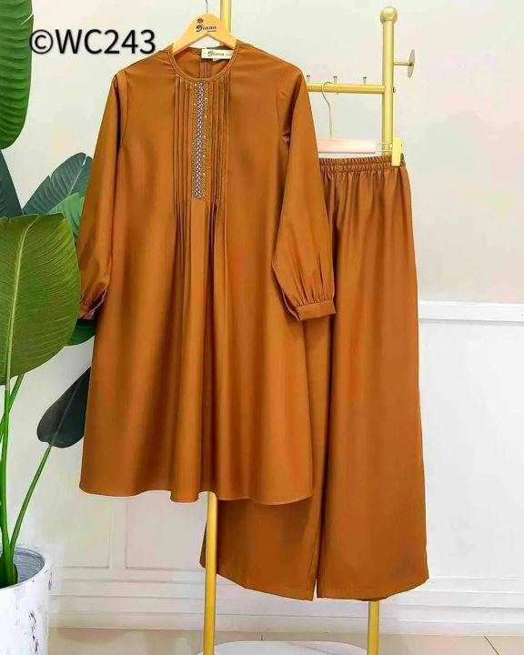 Cotton%202%20Piece%20Kurti%20Kameez%20Dress%20for%20Women%20Trendy%20Stylish%20Comfortable%20Daily%20Wear%20Fabric%20-%20Image%207