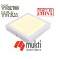 Imported China 12 Watt Square Surface Panel Warm White Down led light Wall Mounted Ceiling 12W. 