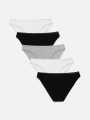 6pcs womens multicolor cotton panty.