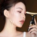 3 in 1 Face Massager Neck Facial Eye Massage Introducer Microcurrent Skin Rejuvenation Anti Aging Beauty Device Wholesale.