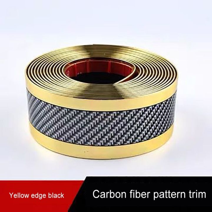 %E3%80%90Alizeker%20Mall%E3%80%911%20Meter%20Carbon%20Fiber%20Rubber%20Strip%20For%20Car%20Door%20Pedal%20Trim%20Bumper%20Door%20Sill%20Protector%20Edge%20Car%20Styling%20-%20Image%202