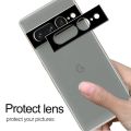 【FUPANG】Google Pixel Pixel 7 Pro Lens Shield Latest Generation Curvy Border Membrane HD Tempered Glass Camera Full Lens Camera Lens Glass).