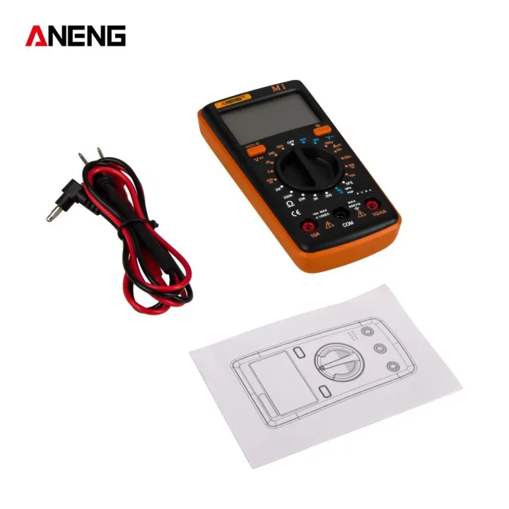 KOGEEK%20ANENG%20M1%20Handheld%20Digital%20Multimeter%20LCD%20Backlight%20High%20Precision%20AC/DC%20Voltage%20Current%20Resistance%20Transistor%20Continuity%20Tester%20Overload%20Protection%20-%20Image%205