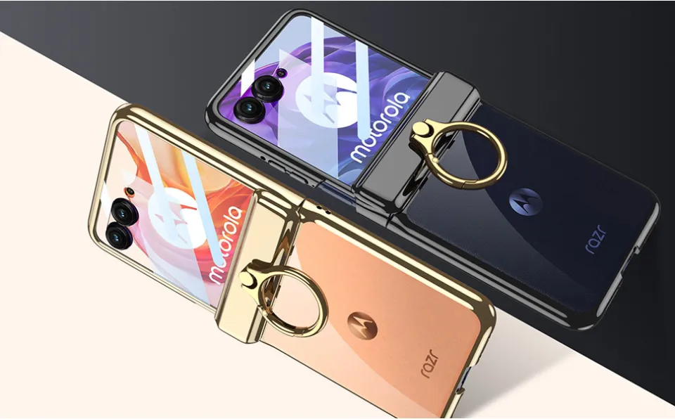 Cresee Handyhülle Für Motorola Razr 50 Ultra (2024) – Transparente Schutzhülle Mit Stoßfestem Design