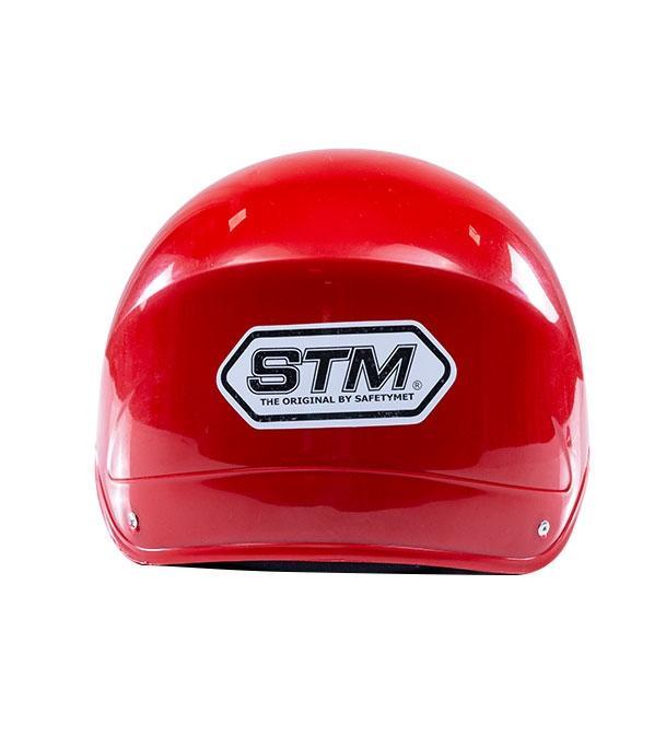 STM Open Face Cap Helmet Red