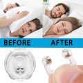 Anti Snoring Nose Clip for Men & Women | Soft Silicone Magnetic Nose Clip | Unisex Snoring Stopper | Free Sleep Anti Snore Device.