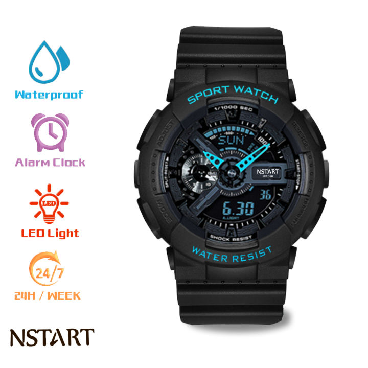 %5BNEW%5D%20NSTART%20OFFICE%20SHOP%20GA110%20men's%20Trend%20Student%20Sports%20Waterproof%20Electronic%20Watch%20-%20Image%209