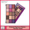 Technic 15 Colors Pressed Pigment Palette - Persian Violet. 