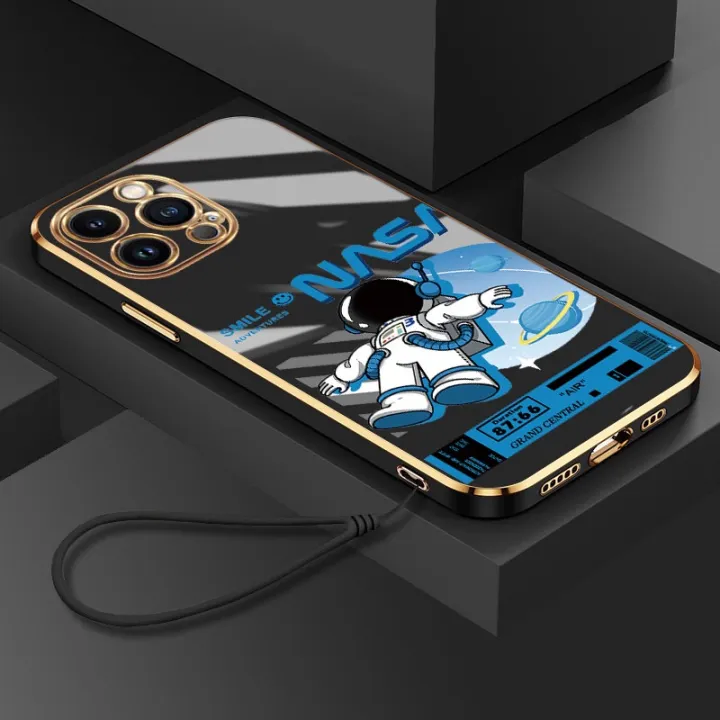 for%20iPhone%2015%20Pro%20Max%2015%20Plus%20Smile%20Astronaut%20NASA%20Pattern%20Case%20Full%20Camera%20Cover%20Glossy%20Square%20Edge%20Shockproof%20Casing%20-%20Image%203