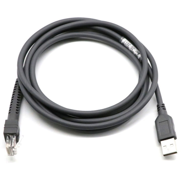 【FUPANG】Scanner data cable LS4208 barcode USB port data cable scanner ...