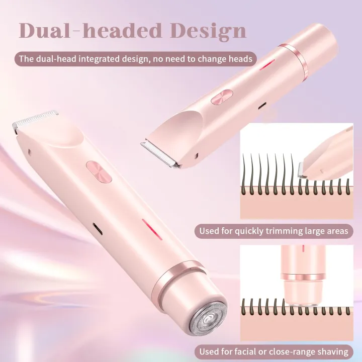 Electric%20Shaver%20for%20Women%20Waterproof%20Wet%20&%20Dry%20Hair%20Razors%202%20in%201%20Double%20Head%20Dual%20Bikini%20Hair%20Trimmer%20Detachable%20Head%20Shaver%20-%20Image%202