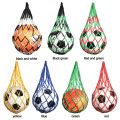 Football Net Bag Nylon Outdoor Sports Soccer Basketball Volleyball Bags Carry Portable Equipment. 