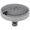 High-Pressure Shower Head,Rain Fixed Shower Head,Bathroom Shower 4 Inch Large Flow Shower,5 Spray Settings, Adjustable.