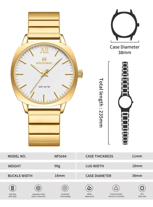 NAVIFORCE%20NF5044F%20Simple%20Square%20Women%E2%80%99s%20Watch%20Waterproof%20Luminous%20Casual%20Quartz%20Watch%20-%20Image%204