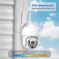 (Ready Now)QX59 1920 x 1080P HD 2MP Wireless WiFi Surveillance Camera Support Night Vision & Motion Detection & Two-way Audio & TF Card, Specification:EU Plug. 
