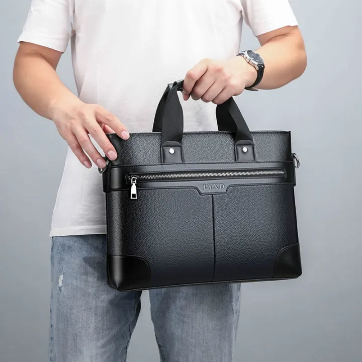 Men's%20Business%20Briefcases%20PU%20Leather%20Shoulder%20Messenger%20Bags%20Travel%20Handbag%20Totes%20For%20Macbook%2013.3%2014%2015.4%20inch%20Male%20Laptop%20Bag%20-%20Image%204
