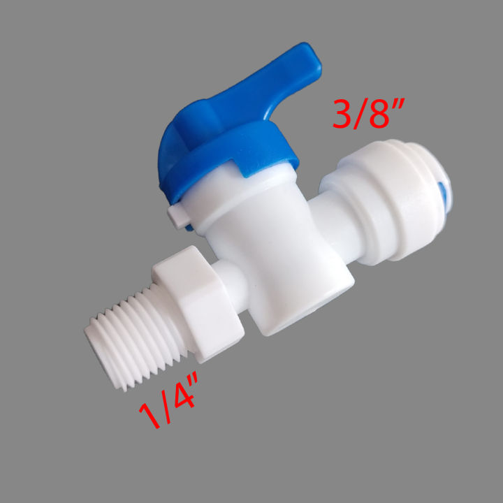 RO%20Water%20Purifier%20Inlet%20PVC%20Ball%20Valve%20(Gate%20Valve)%201/4"%20Thread%203/8"%20Push%20On/Off%20Diverter%20Gate%20Valve%20-%20Image%203