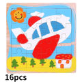9/16 Jigsaw Puzzles for Kids Ages 2 3 4 5 Toddler Wooden Puzzle Preschool Educational Toys Set Animals Puzzle for Boys and Girls.
