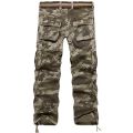 New Brand Cargo Pants Men  Straight Trousers Mens Casual Cotton Multi-Pocket Long Pants CWashed Trouers. 