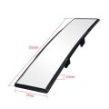 HA 300Mm Car Rear Mirror Wide-Angle Rearview Auto Wide Curve Interior Mirror-Silver. 