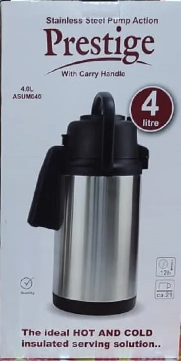 Prestige%20Stainless%20Steel%20Flask%204%20Liter%20For%20Tea%20And%20Coffee%20,%20For%20Home,%20Shop%20Or%20Office%20Use.%20(Steel%20inside%20and%20outside)%20-%20Image%202