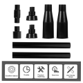 Fountain Pump Nozzle Set Multifunctional Nozzle Fountain Pump Nozzle Water Spray Heads Pond Submersible Pump Pool S.