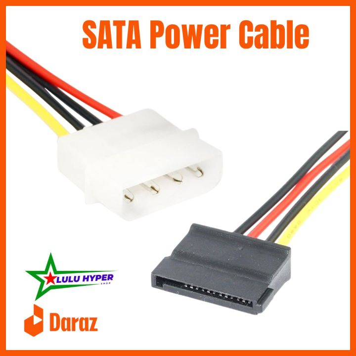 SATA Power Cable for HDD SSD