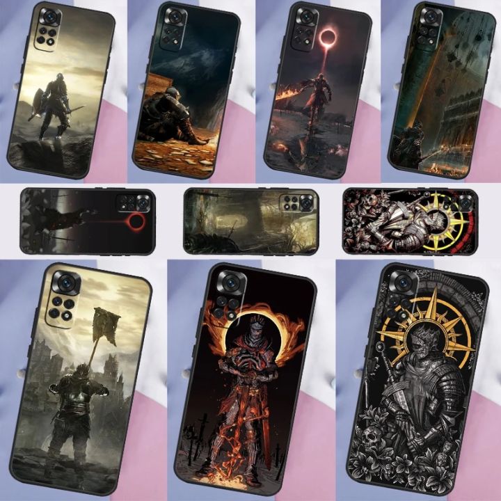 Dark Souls Phone Case For Xiaomi Redmi Note 11 Pro Note 10 Pro 12 8 9 Pro 9S 10S 11S 12C 9C 10C Funda
