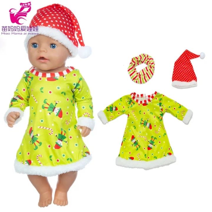 43%20cm%20baby%20doll%20clothes%20crochet%20sweater%2018%20inch%20girl%20doll%20winter%20clothes%20set%20scarf%20hat%20gloves%20new%20year%20apparel%20for%20dolls%20-%20Image%205