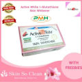 Active White L-Glutathione 1000mg - Skin Whitener with Grapeseed Extract & Vitamin C (60 Capsules). 