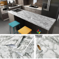 PVC Vinyl Self Adhesive Marble Wallpaper- 3M – Waterproof & Oil-Proof Wall Sticker for Kitchen, Furniture, Cupboards, Table Top & Floor (60x300cm). 