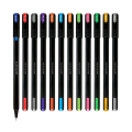 Pentonic Multi-Color Gel Pen Set with Refillable 0.7mm Tips in Elegant Box.